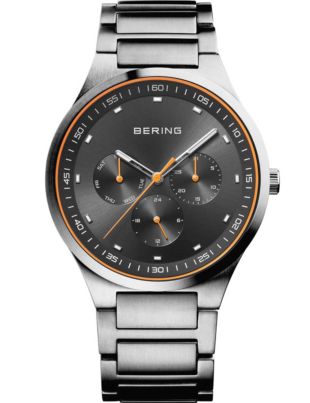 Bering 11740-009 Classic men's watch Multifunction 40mm 10ATM