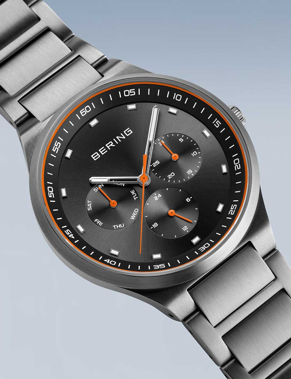 Bering 11740-009 Classic men's watch Multifunction 40mm 10ATM