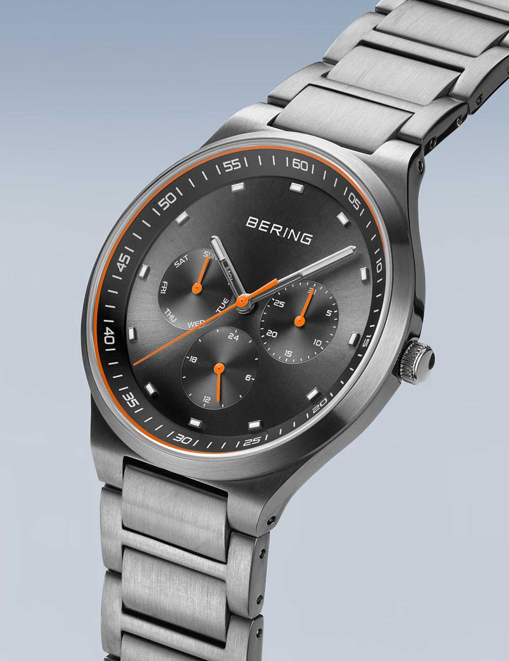 Bering 11740-009 Classic men's watch Multifunction 40mm 10ATM