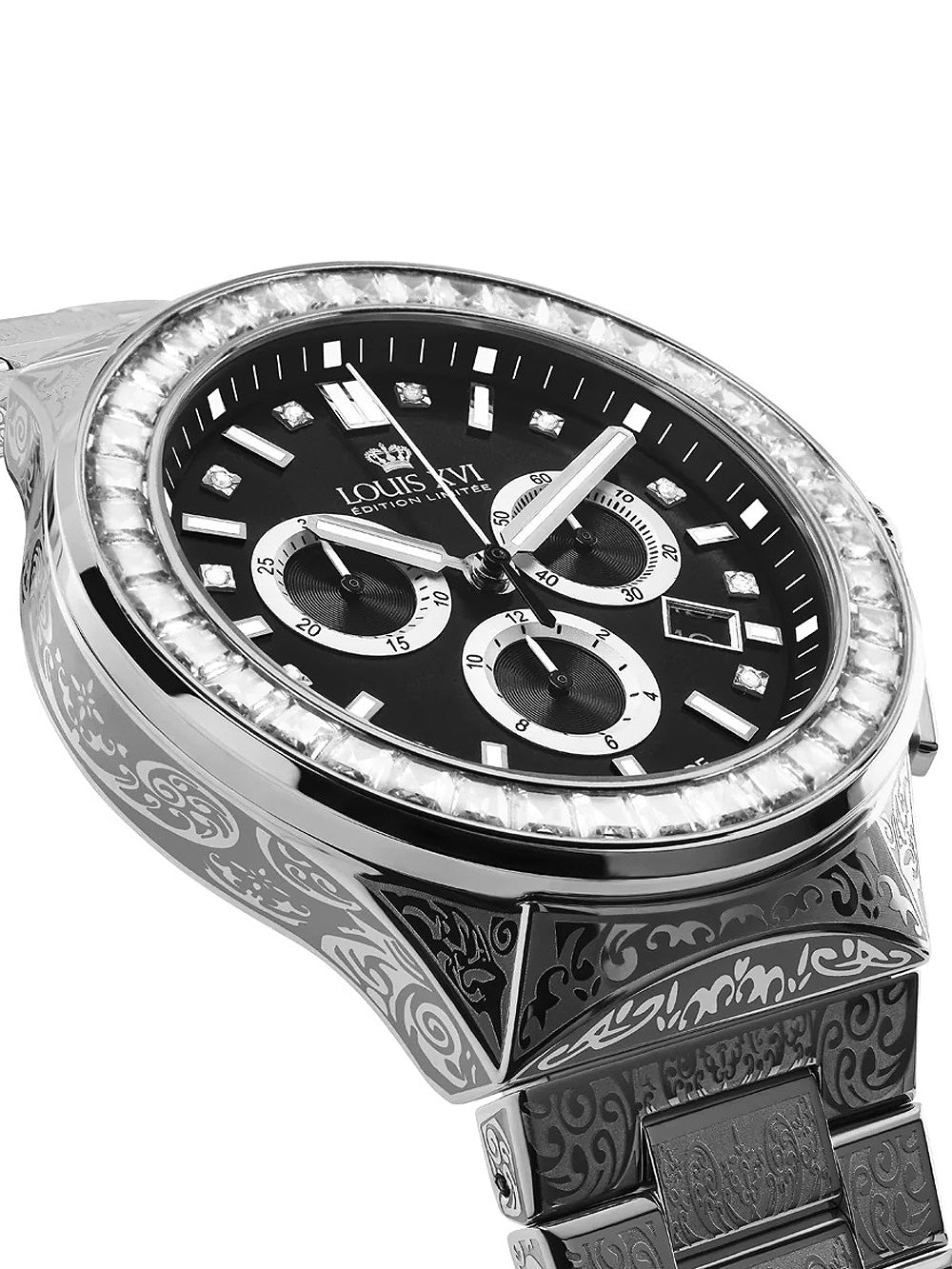 Louis XVI LXVI1217 Le Monarque Royale Chronograph men's watch 42mm 10ATM