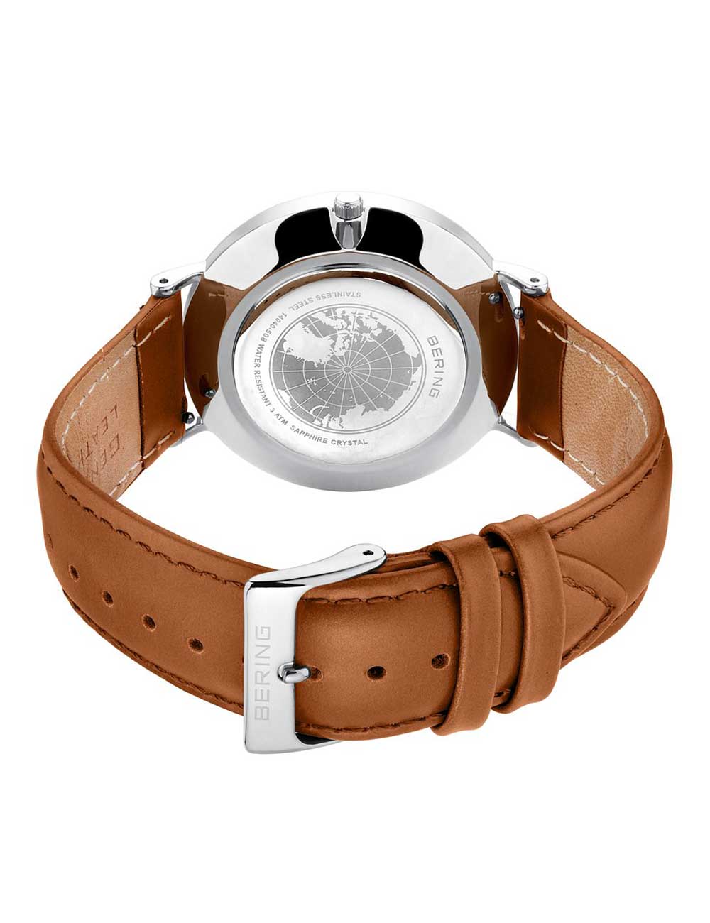 Bering 14040-508 men's watch Classic Small Second 40mm 3ATM