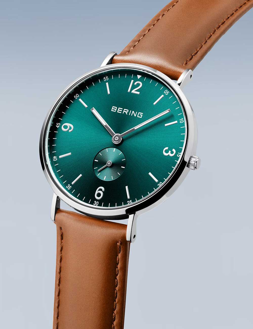 Bering 14040-508 men's watch Classic Small Second 40mm 3ATM