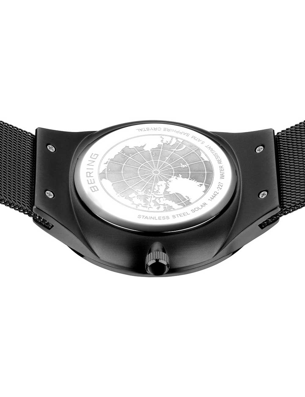 Bering 14442-227 men's watch Solar watch 42mm 5ATM