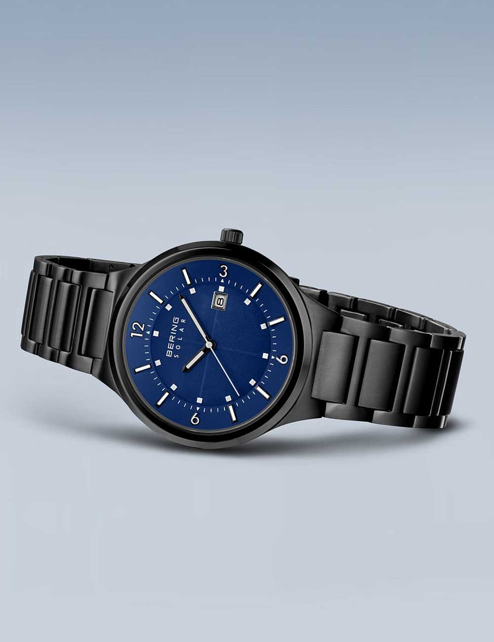 Bering 14442-727 men's watch Slim-Solar 42mm 5ATM