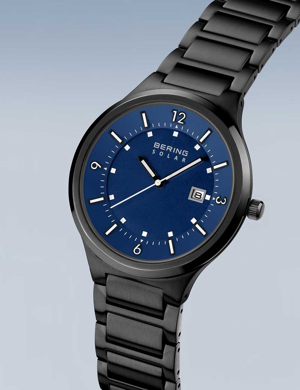 Bering 14442-727 men's watch Slim-Solar 42mm 5ATM