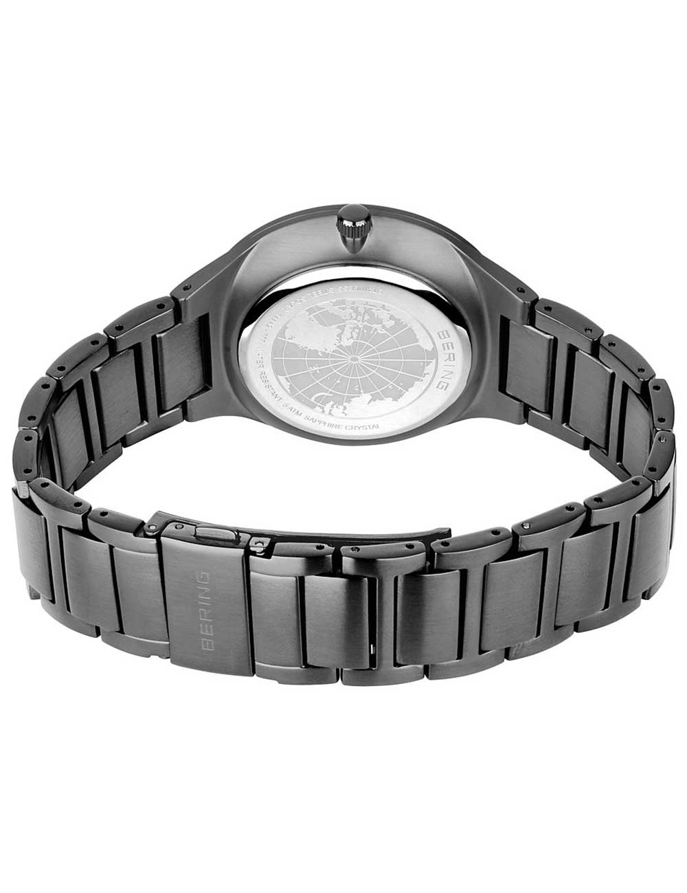 Bering 14442-777 men's watch Slim-Solar 42mm 5ATM