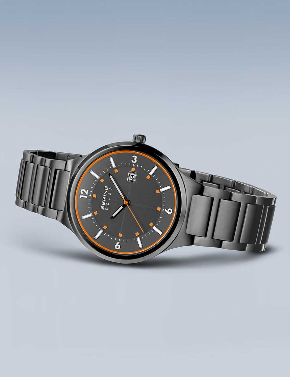 Bering 14442-777 men's watch Slim-Solar 42mm 5ATM