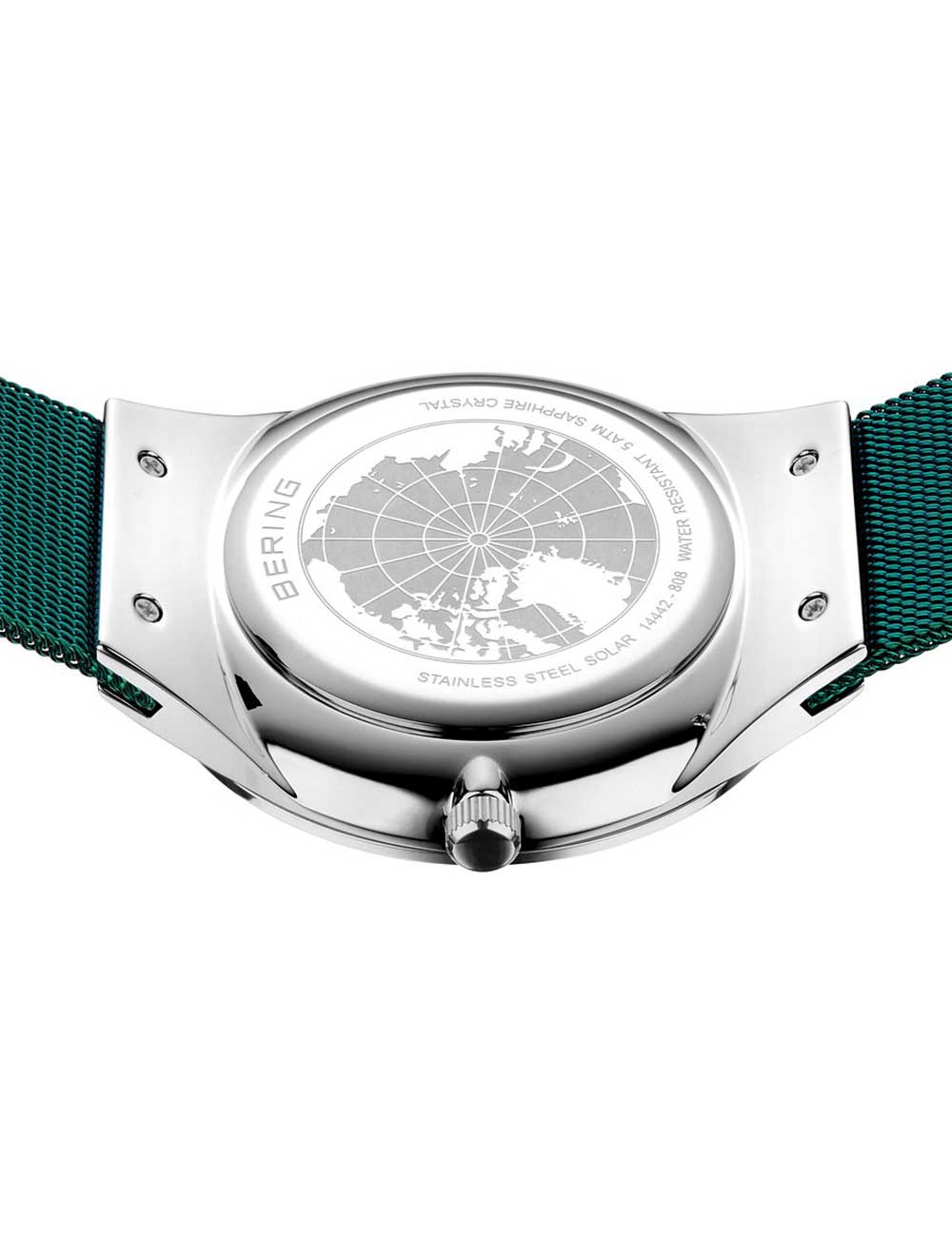 Bering 14442-808 men's watch Solar watch 42mm 5ATM