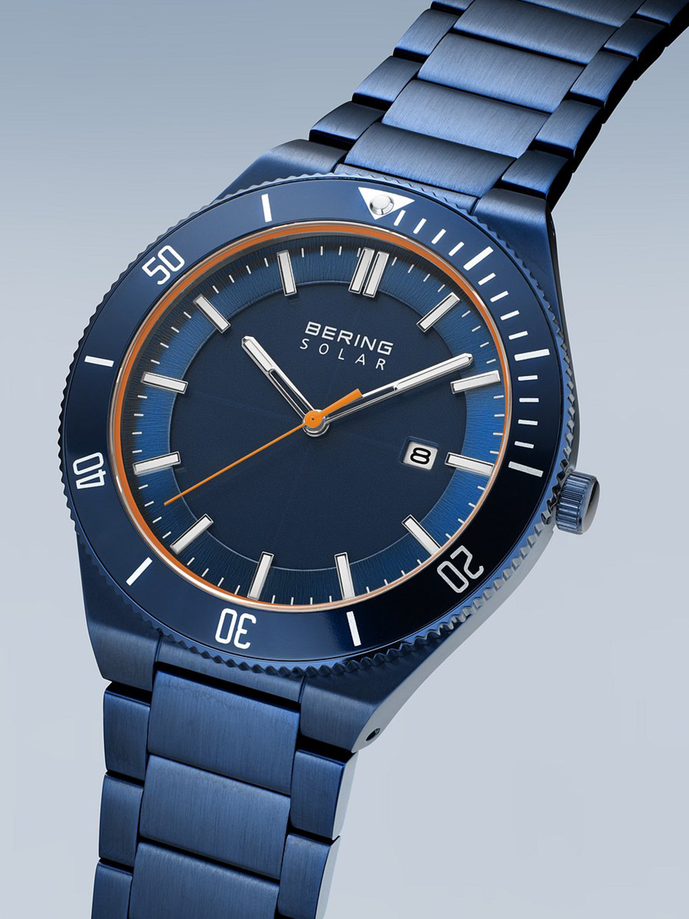 Bering 14443-797 men's watch Solar watch 43mm 10ATM