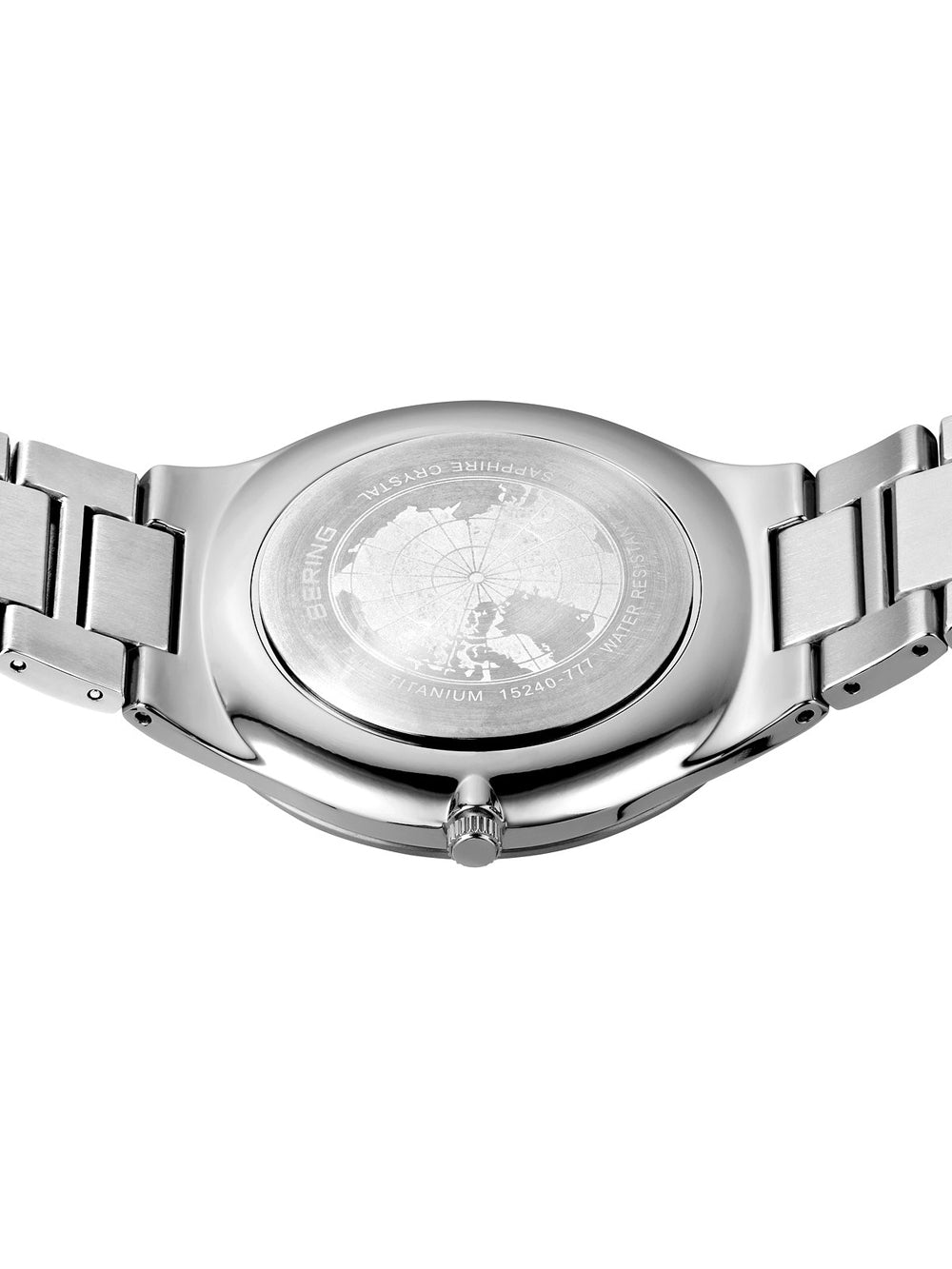 Bering 15240-777 men's watch Titanium men's watch 40mm 5ATM