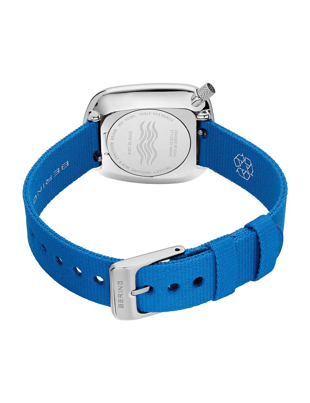 Bering 18034-308 women's watch Pebble 34mm 3ATM