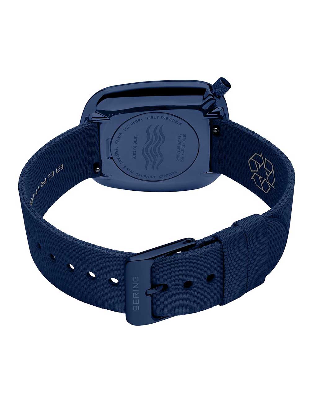 Bering 18040-397 men's watch Pebble 40mm 3ATM