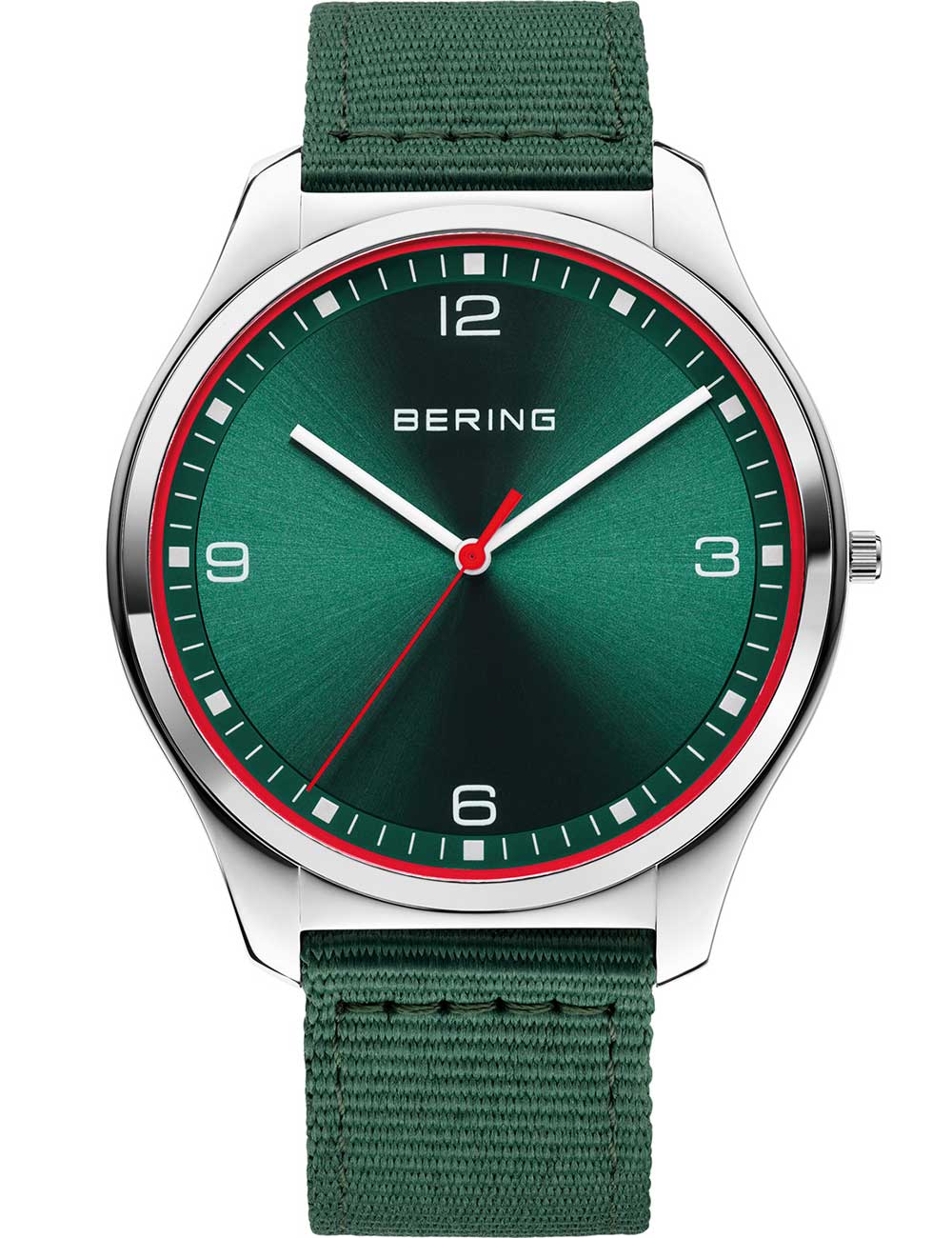 Bering 18342-508 men's watch Ocean Ultra Slim #tide 42mm 3ATM
