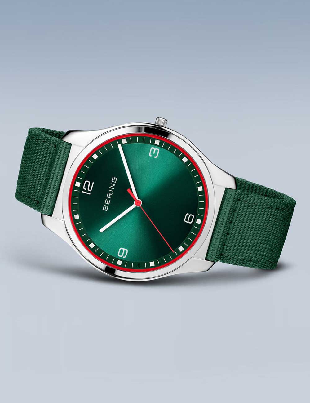 Bering 18342-508 men's watch Ocean Ultra Slim #tide 42mm 3ATM