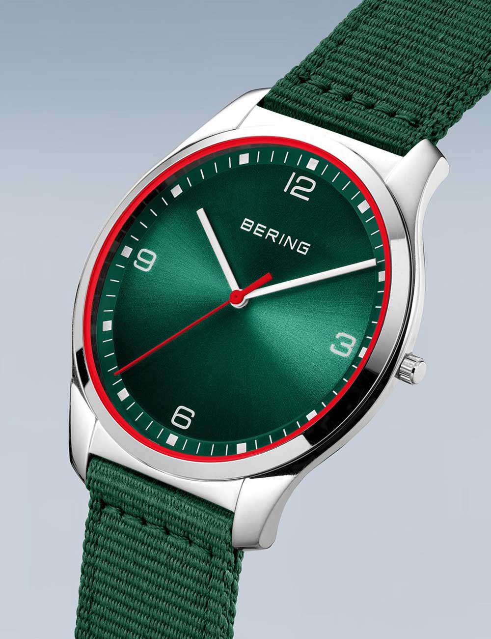 Bering 18342-508 men's watch Ocean Ultra Slim #tide 42mm 3ATM