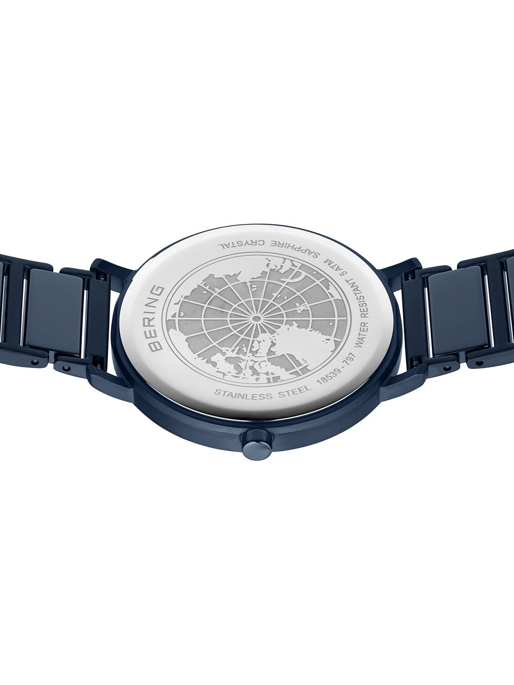 Bering 18539-797 men's watch ceramic men's watch 39mm 5ATM