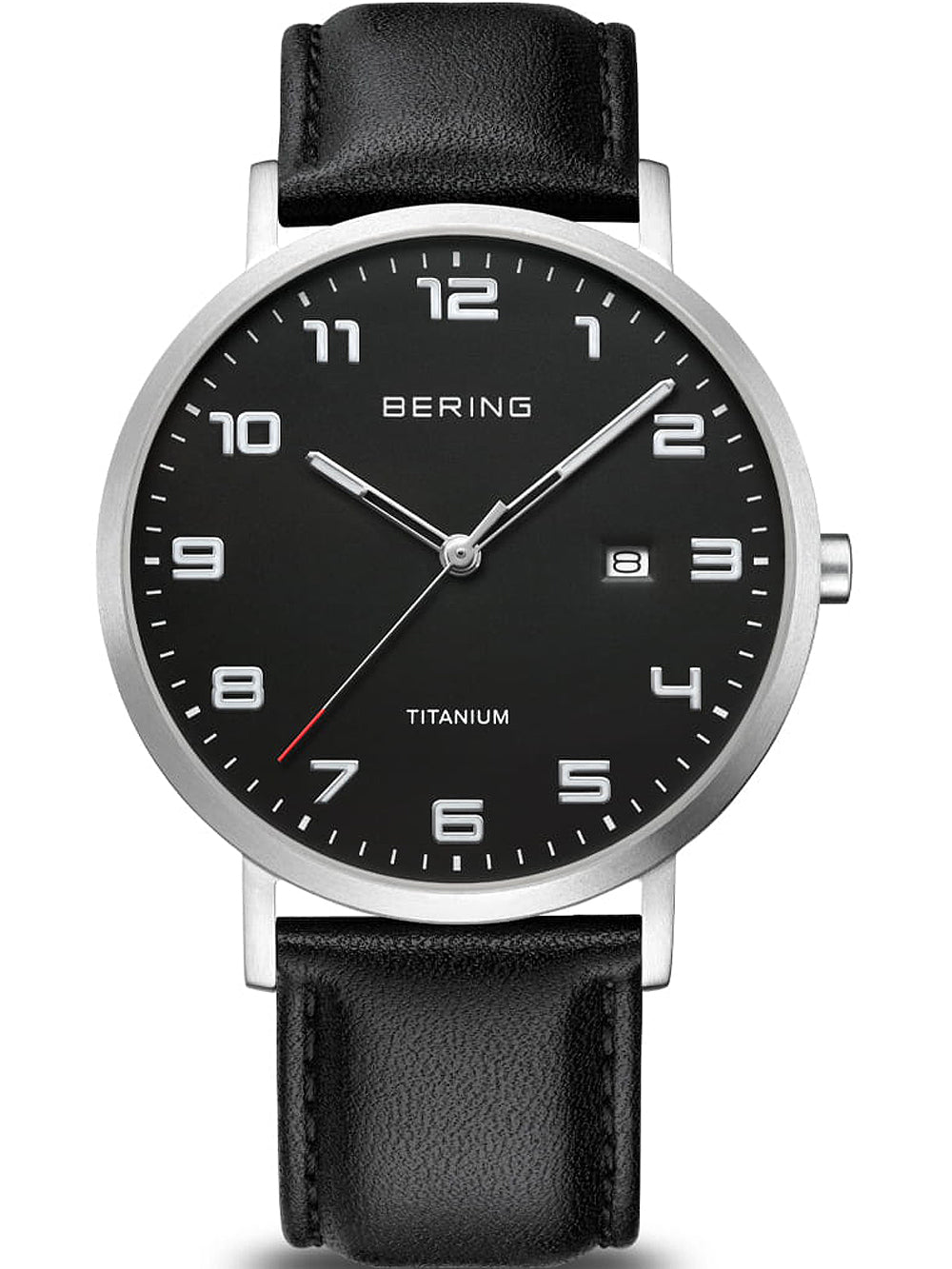 Bering 18640-402 men's watch Titanium men's watch 40mm 5ATM