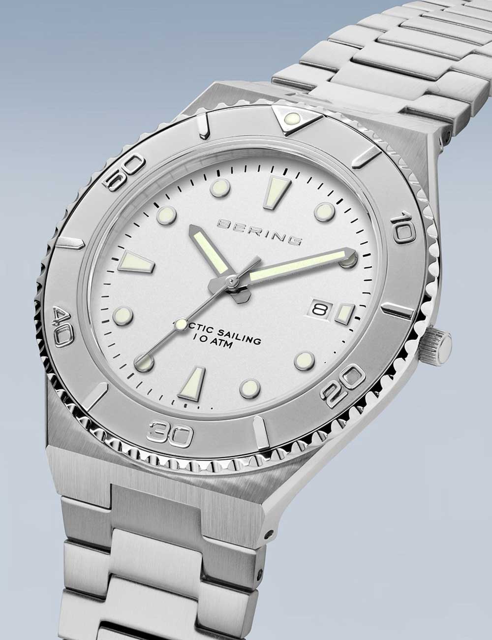 Bering 18940-704 men's watch Classic Sport 40mm 10 ATM