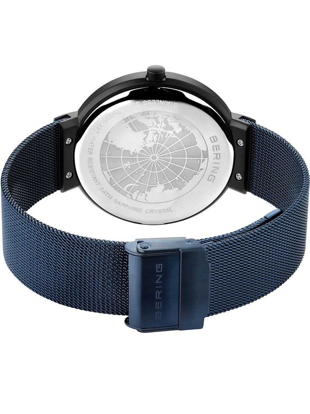 Bering 19039-327 men's watch classic men's watch 39mm 5ATM