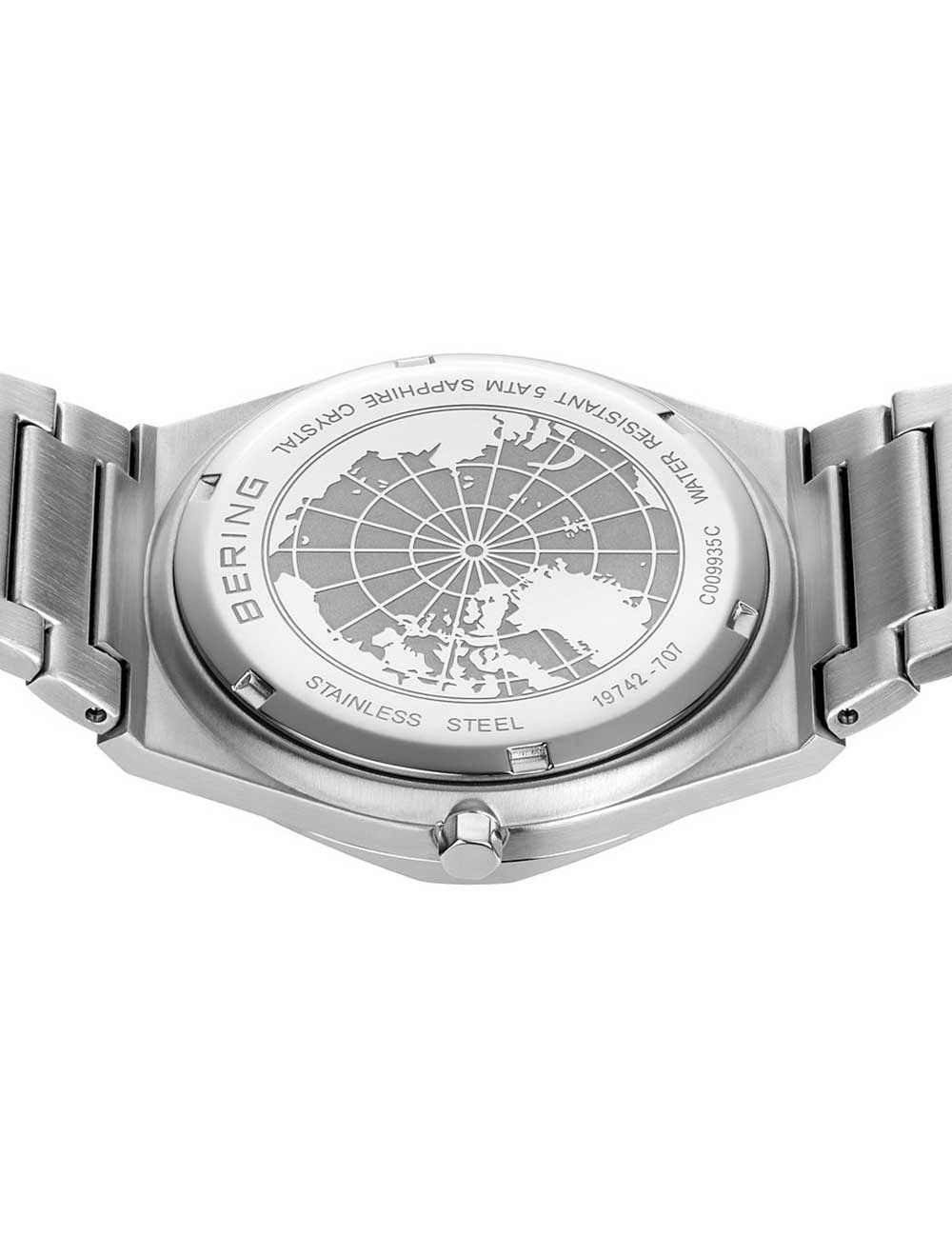 Bering 19742-707 men's watch Classic 42mm 10ATM