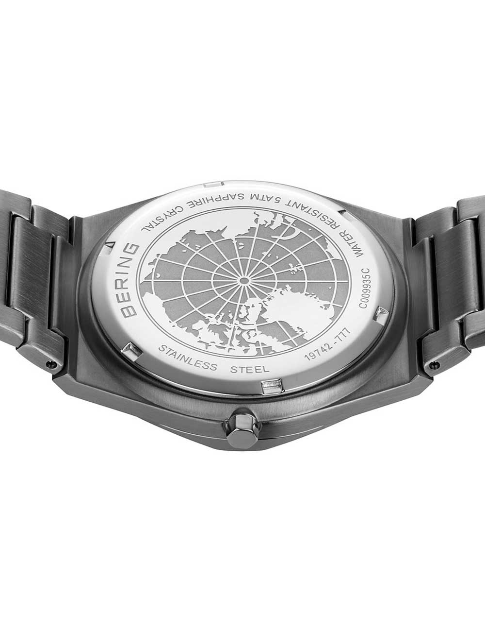 Bering 19742-777 men's watch Classic 42mm 10ATM