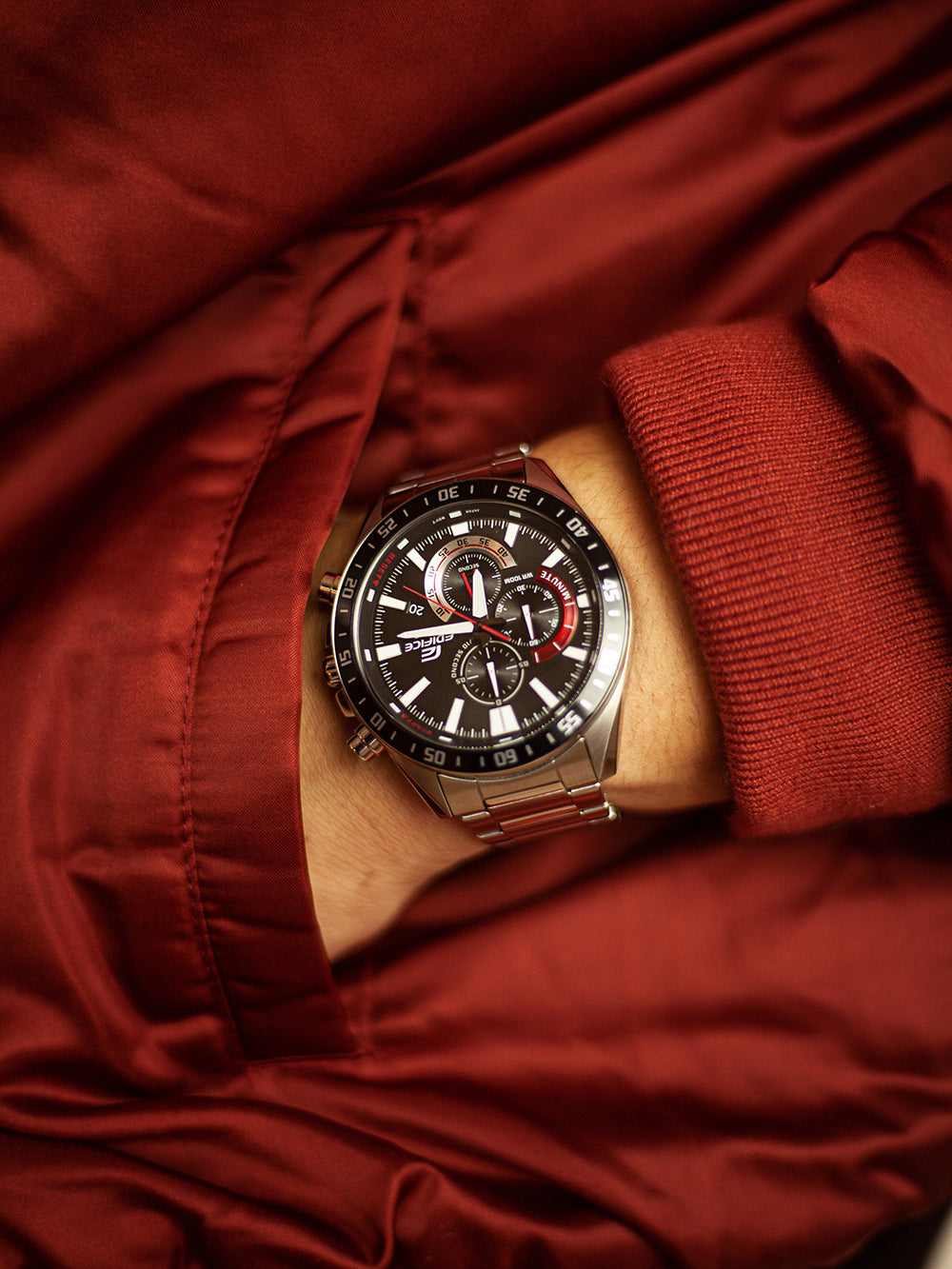 Casio EFV-620D-1A4VUEF Edifice men's watch 49mm 10ATM