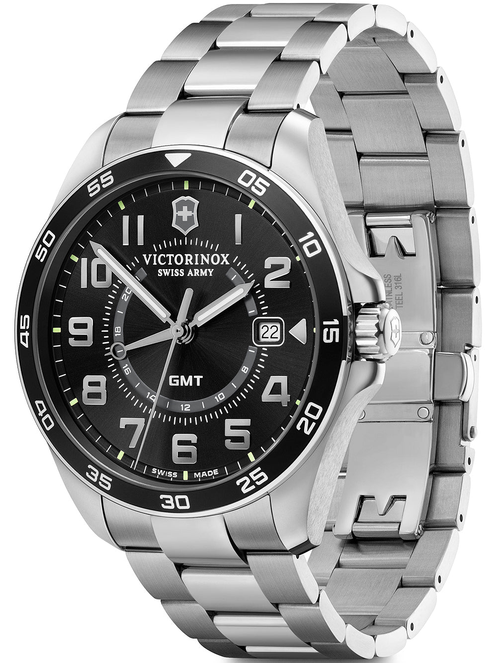 Victorinox 241930 Field Force GMT men's watch 42mm 10ATM