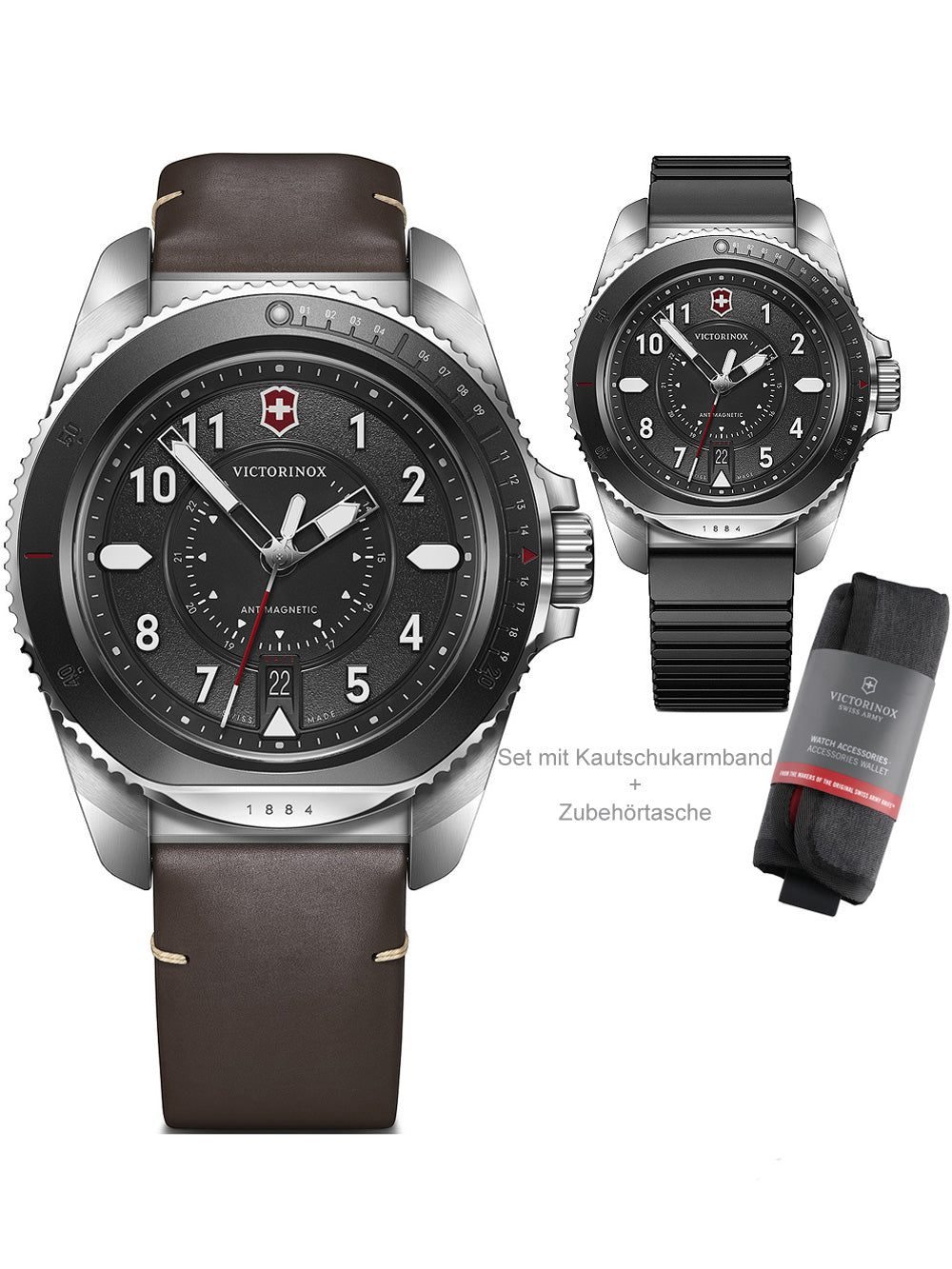 Victorinox 241976.1 Journey 1884 men's watch 43mm 20ATM