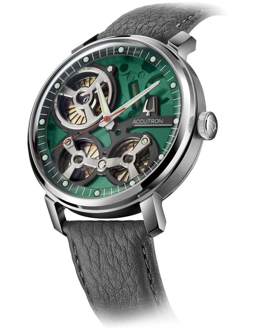 Bulova 2ES6A005 men's watch Accutron Spaceview 44mm 5ATM