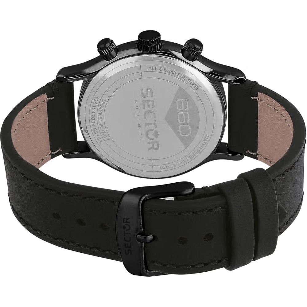 Sector R3251517001 660 Multifunction men's watch 43mm 5ATM