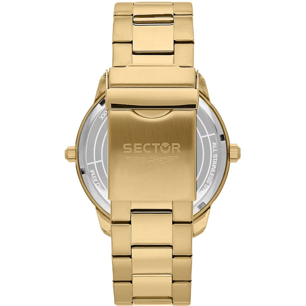 Sector R3253102026 Over-Size Men's Watch Dual-Time 48mm 10ATM