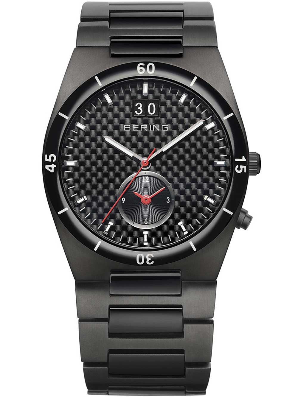 Bering 32341-782 ceramic men's watch 41mm 5ATM