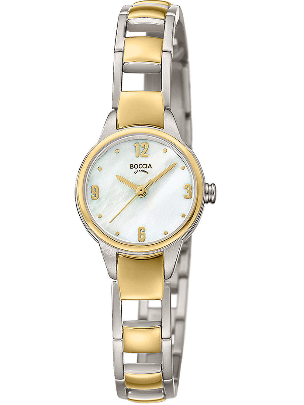 Boccia 3277-02 women's watch titanium 22mm 3ATM