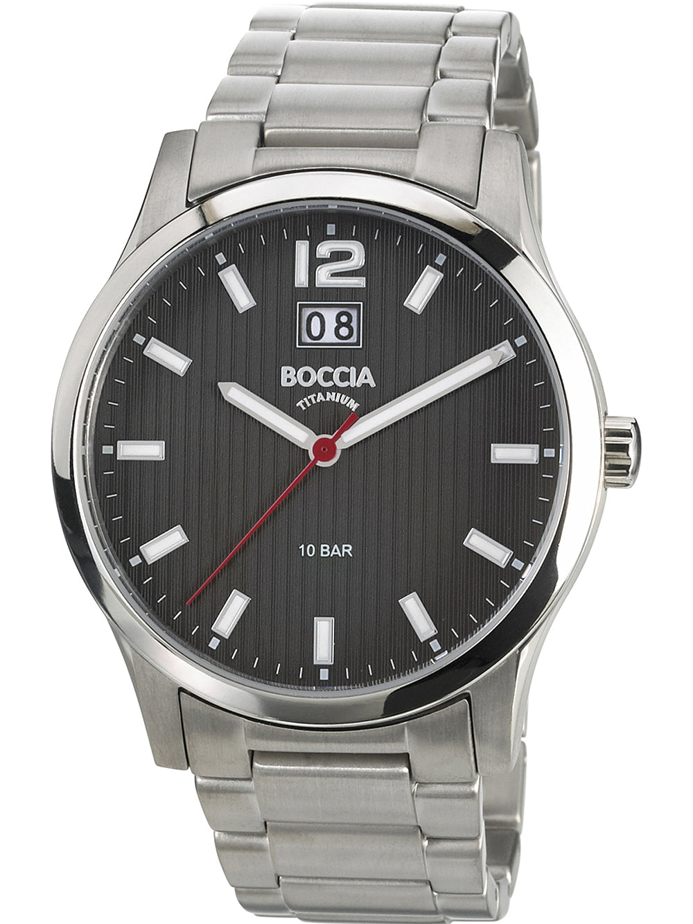 Boccia 3580-02 men's watch titanium 42mm 10ATM