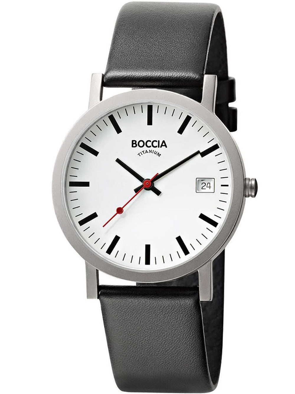 Boccia 3622-01 men's watch Titanium 38mm 5ATM