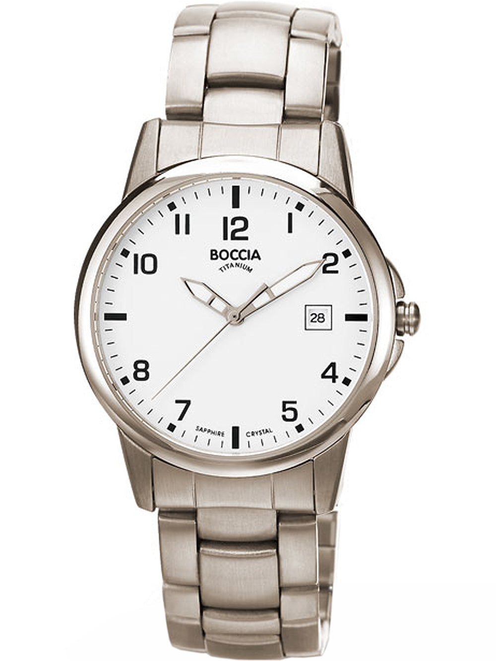 Boccia 3625-03 men's watch Titanium 36mm 5ATM