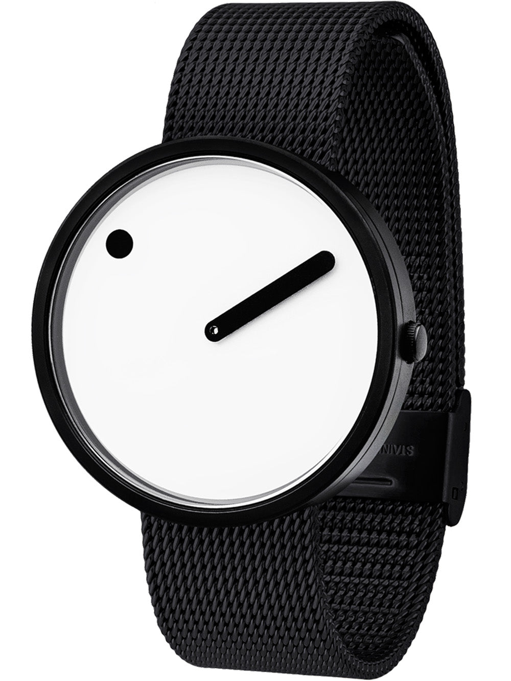 PICTO 43379-1020 Unisex watch Black and White 40mm 5ATM
