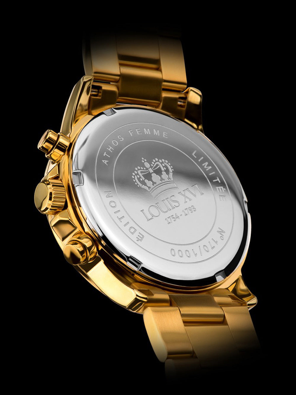 Louis XVI LXVI515 Athos women's watch Chronograph women's watch 38mm 5ATM
