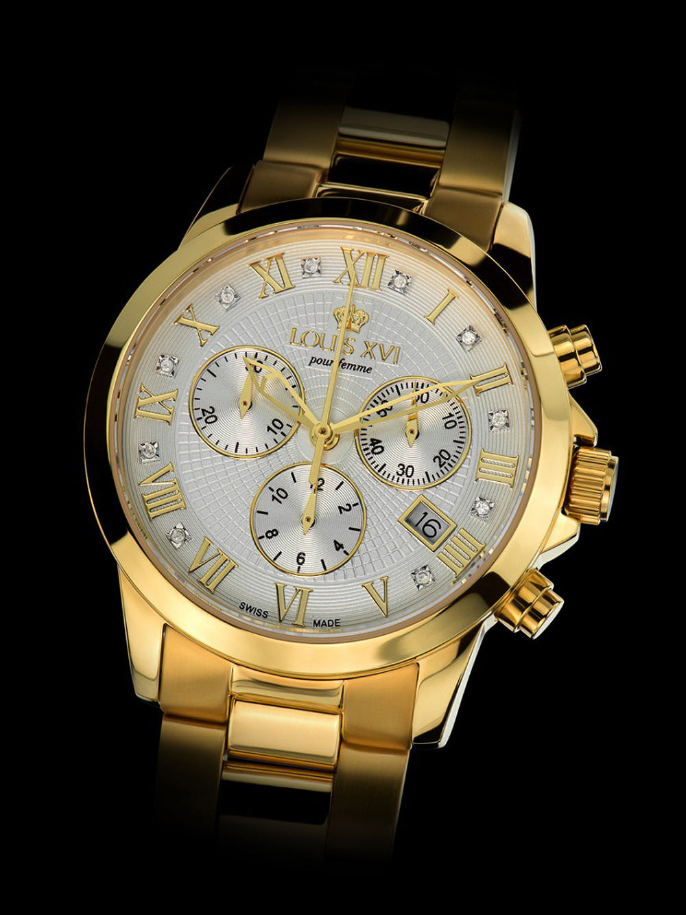Louis XVI LXVI515 Athos women's watch Chronograph women's watch 38mm 5ATM