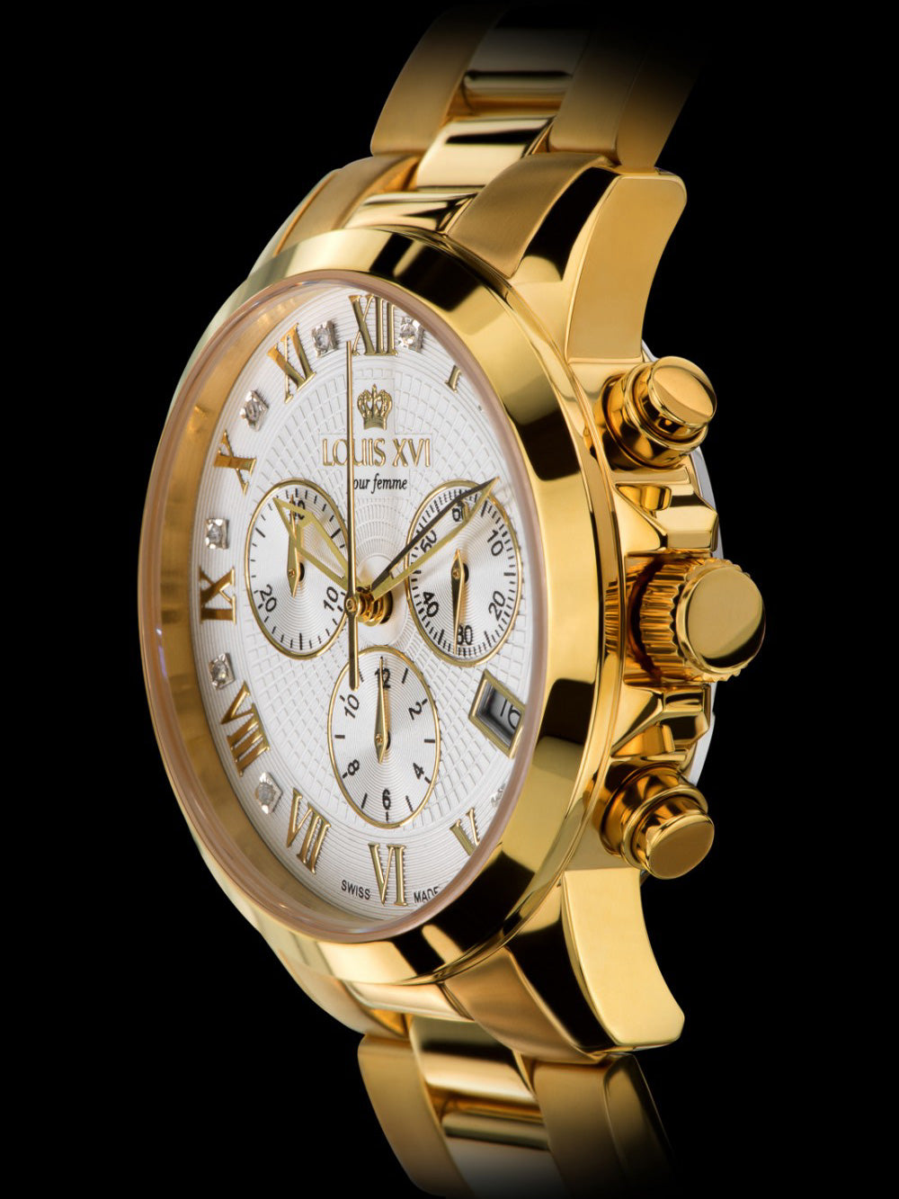 Louis XVI LXVI515 Athos women's watch Chronograph women's watch 38mm 5ATM