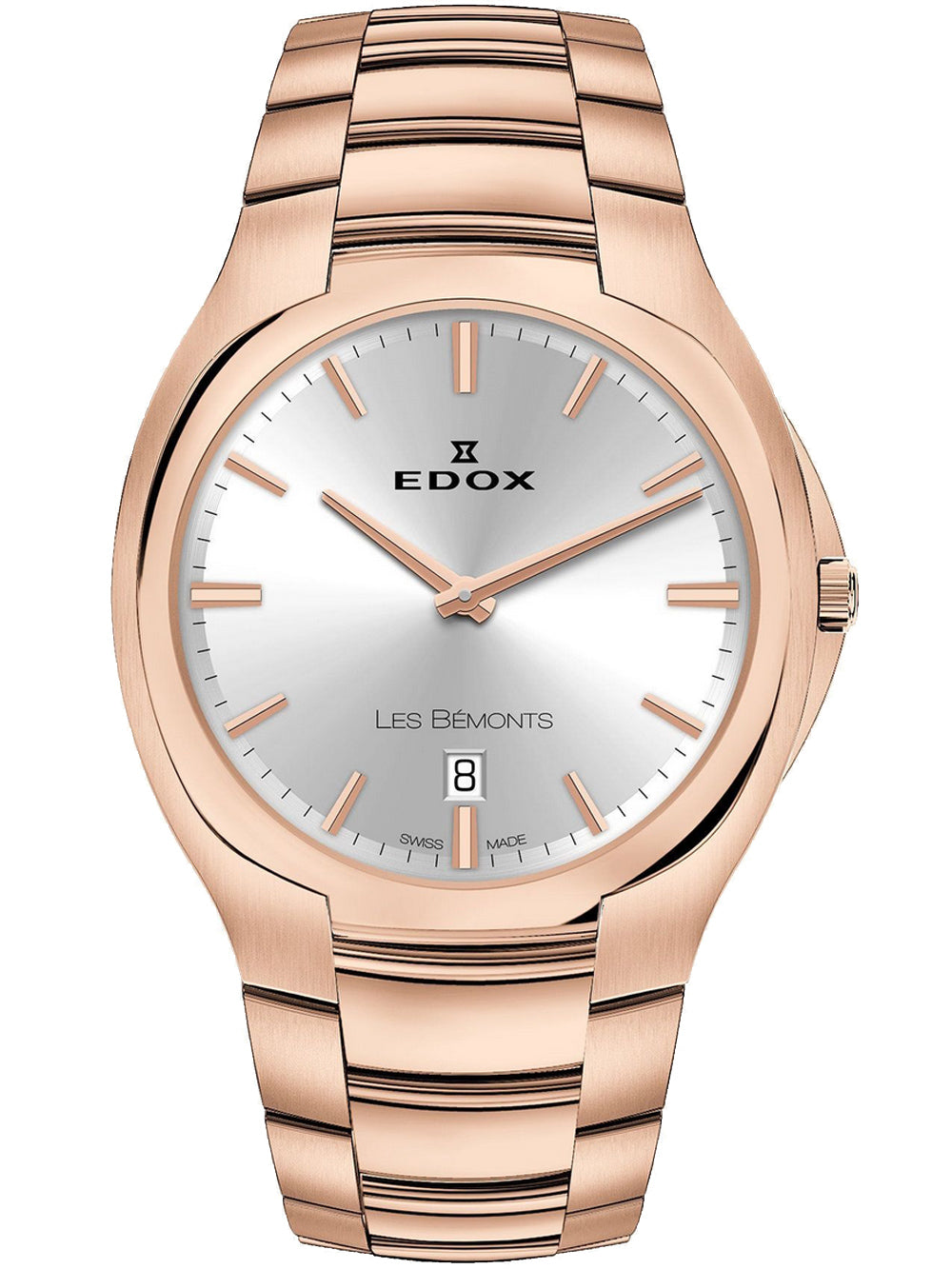 Edox 56003-37R-AIR Les Bemonts men's watch 40mm 3ATM