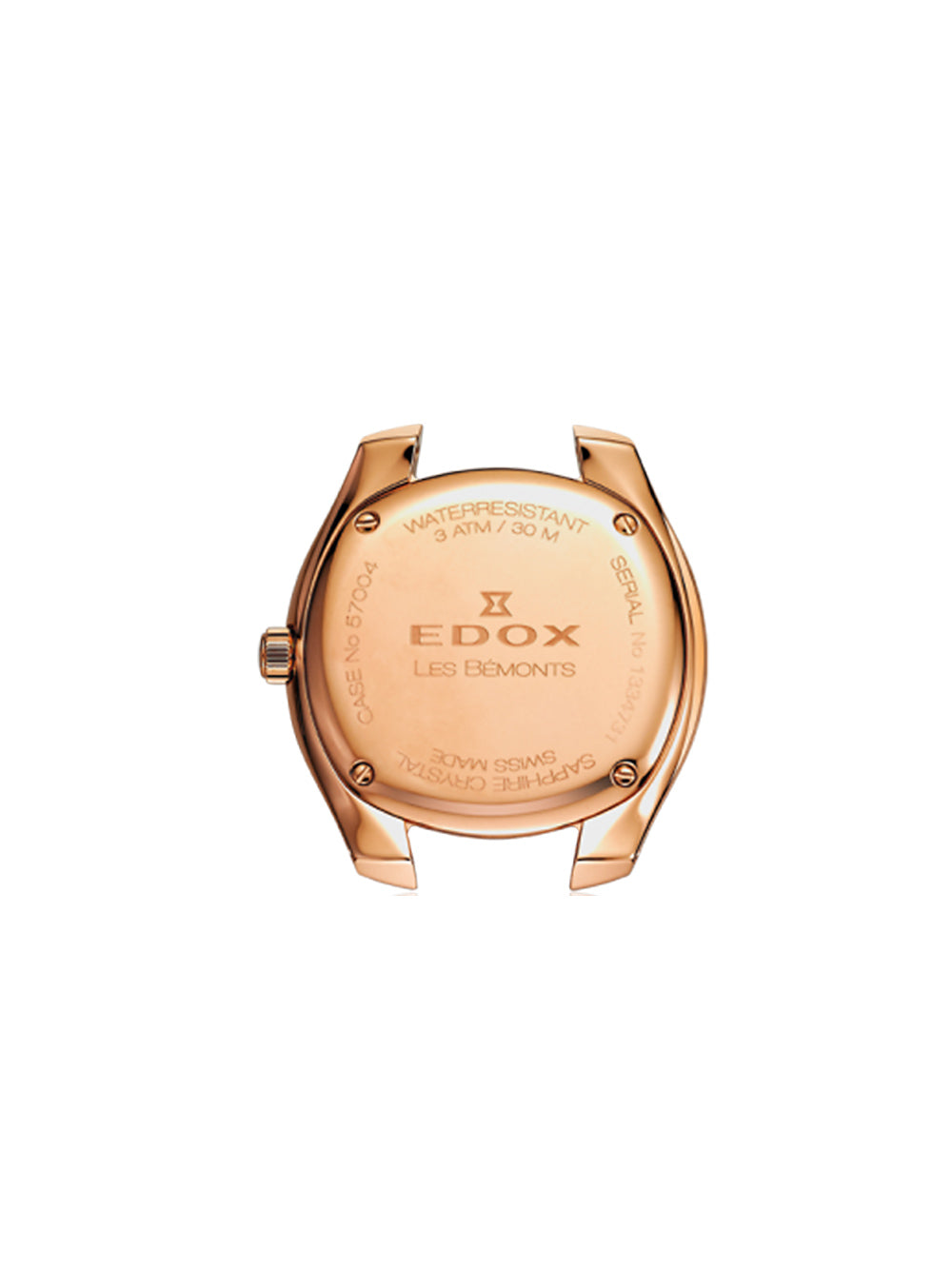 Edox 57004-37R Les Bemonts women's watch 30mm 3ATM