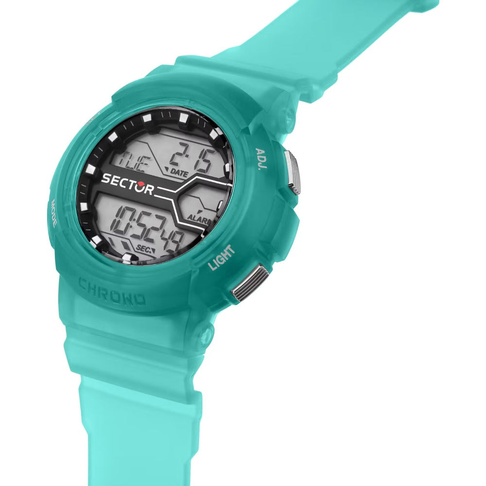 Sector R3251547003 EX-39 Digital watch men's watch 44mm 10ATM