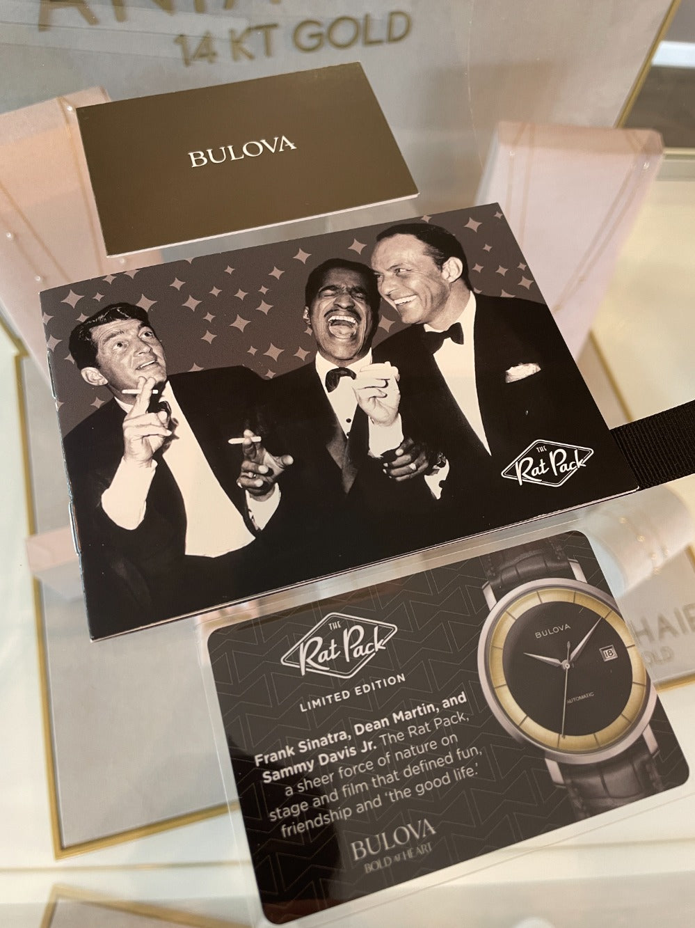 Bulova 96B406 Archive Series Rat Pack Limited Edition Automatic men's watch