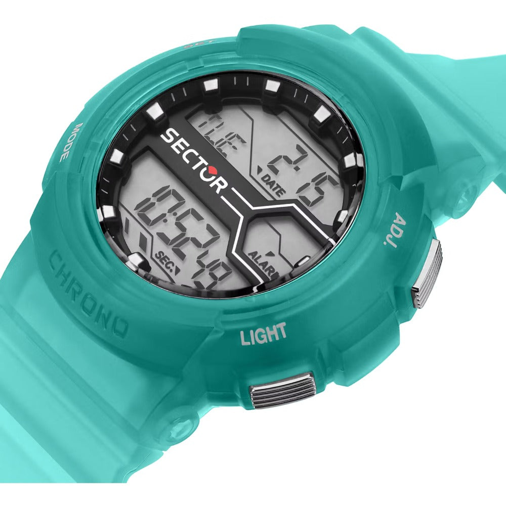 Sector R3251547003 EX-39 Digital watch men's watch 44mm 10ATM