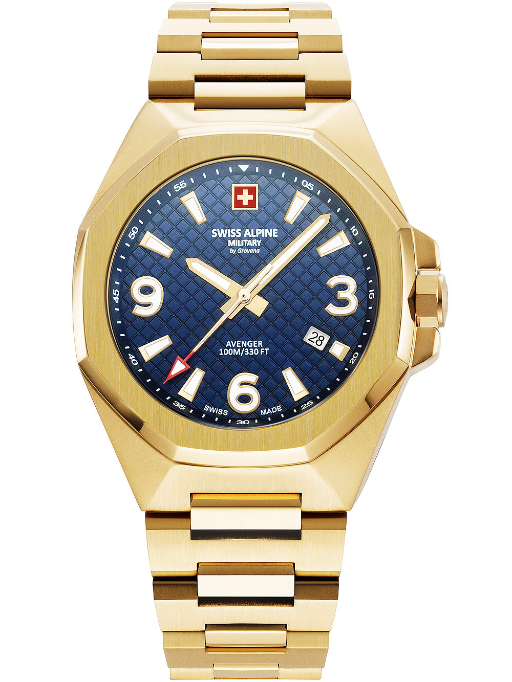 Swiss Alpine Military 7005.1115 Typhoon men's watch 42mm 10ATM