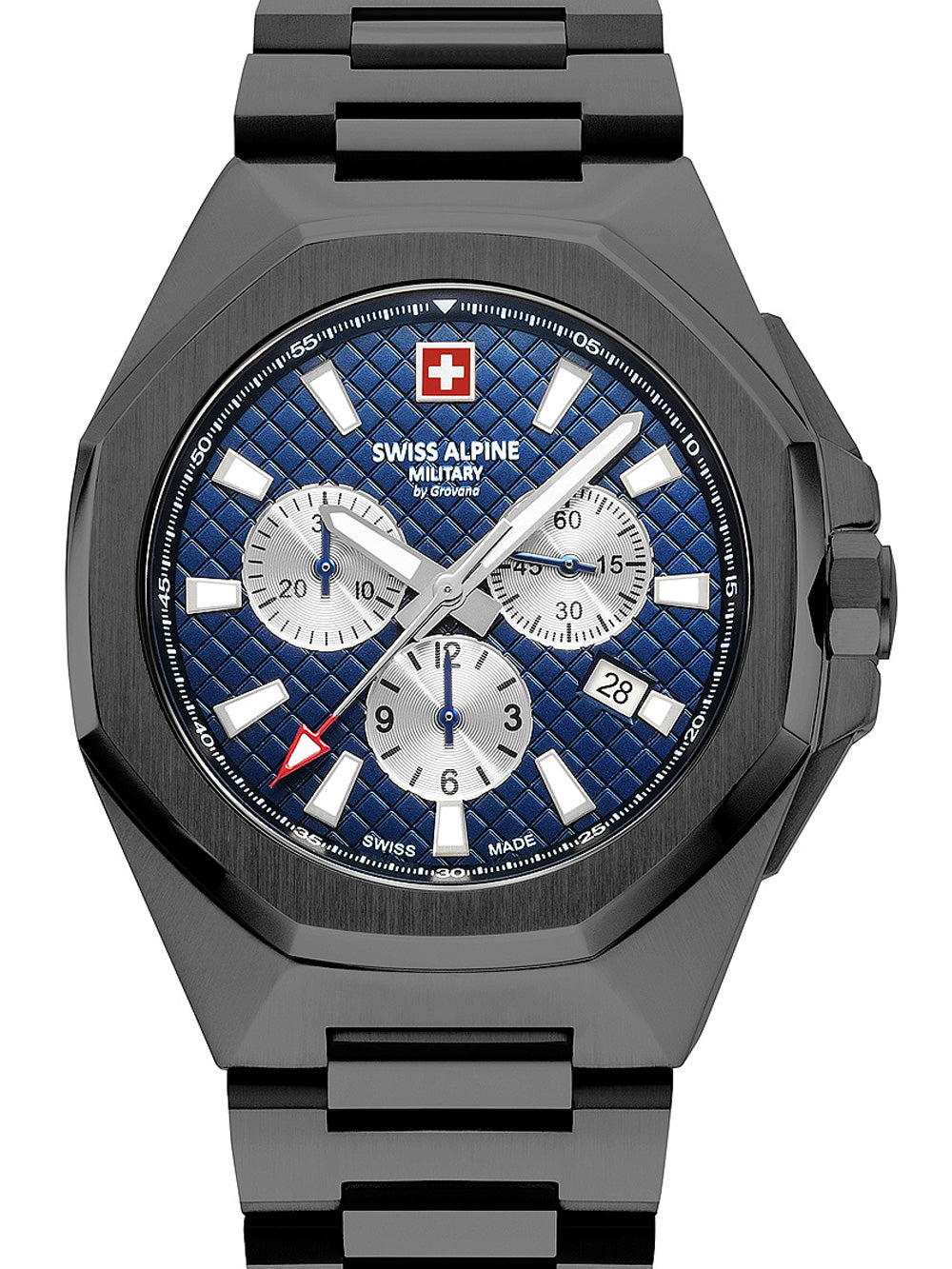 Swiss Alpine Military 7005.9175 Typhoon Chronograph men's watch 42mm 10ATM