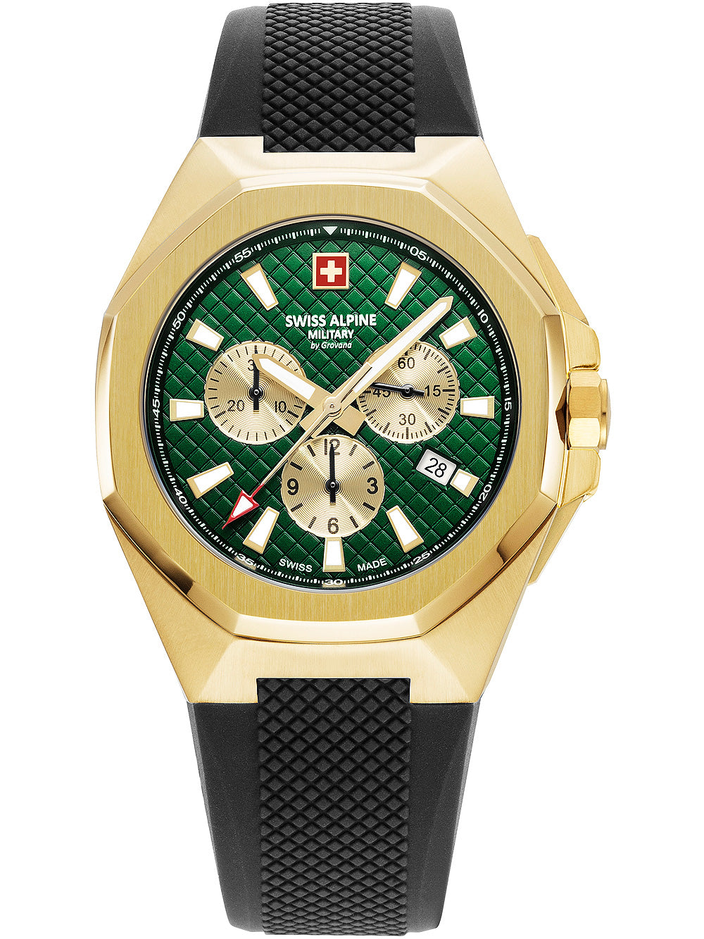 Swiss Alpine Military 7005.9814 Typhoon Chronograph men's watch 42mm 10ATM