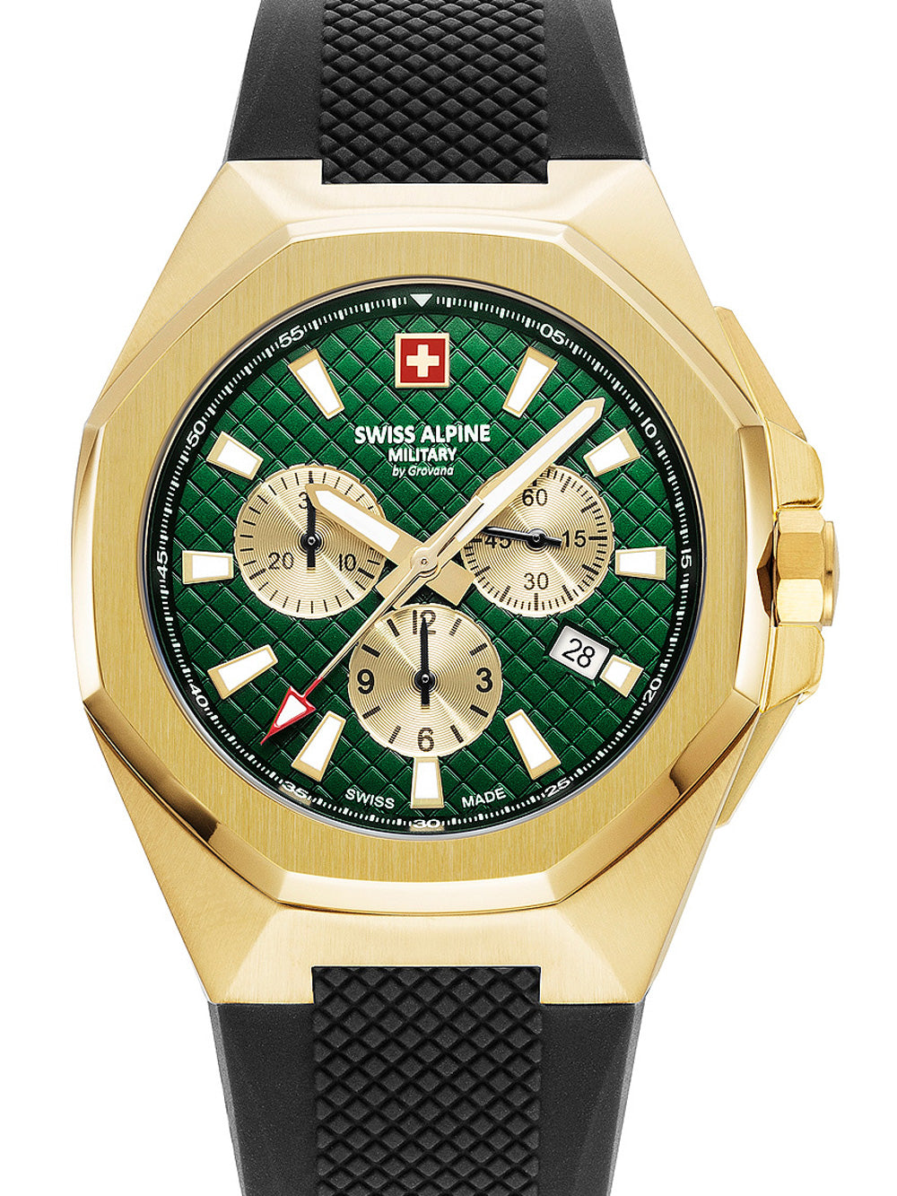 Swiss Alpine Military 7005.9814 Typhoon Chronograph men's watch 42mm 10ATM