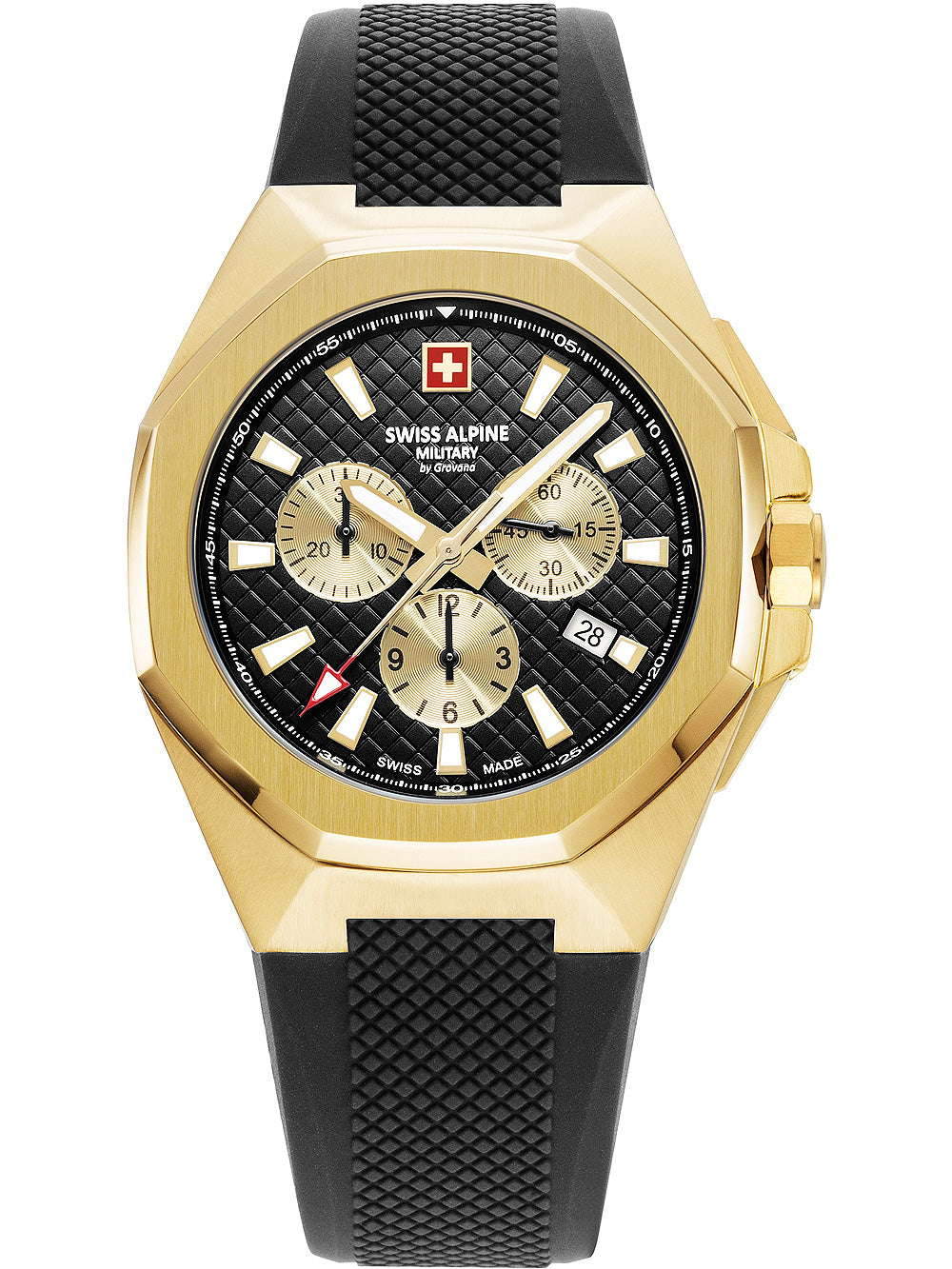 Swiss Alpine Military 7005.9817 Typhoon Chronograph men's watch 42mm 10ATM